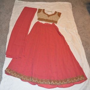 Beautiful Indian Rose Gown